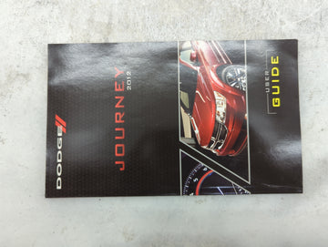 2012 Dodge Journey Owners Manual Book Guide P/N:12JC49-926-AA OEM Used Auto Parts