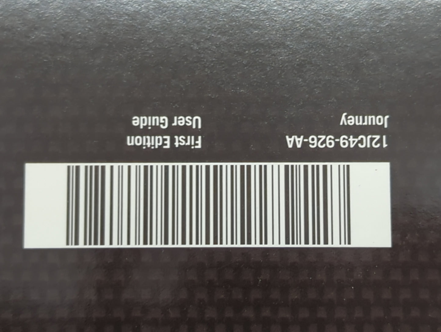 2012 Dodge Journey Owners Manual Book Guide P/N:12JC49-926-AA OEM Used Auto Parts - Oemusedautoparts1.com