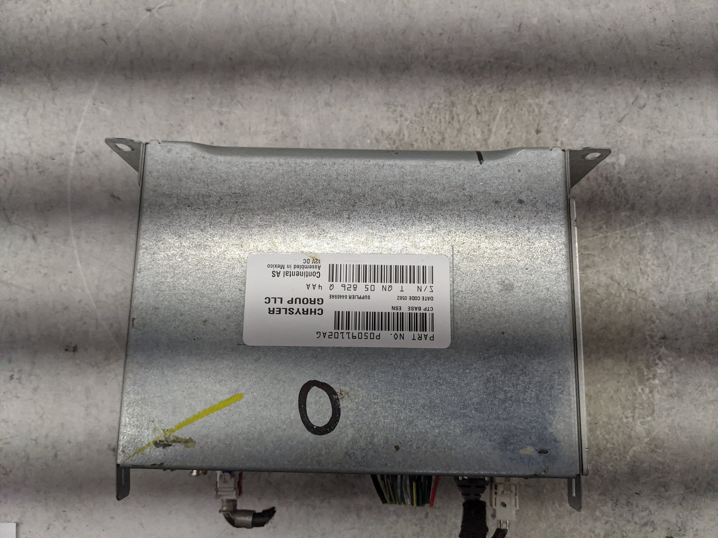 2012 Dodge Journey Radio AM FM Cd Player Receiver Replacement P/N:P05091102AG AGH20556Q4AA, A2C53389B200, AC53371130 Fits OE