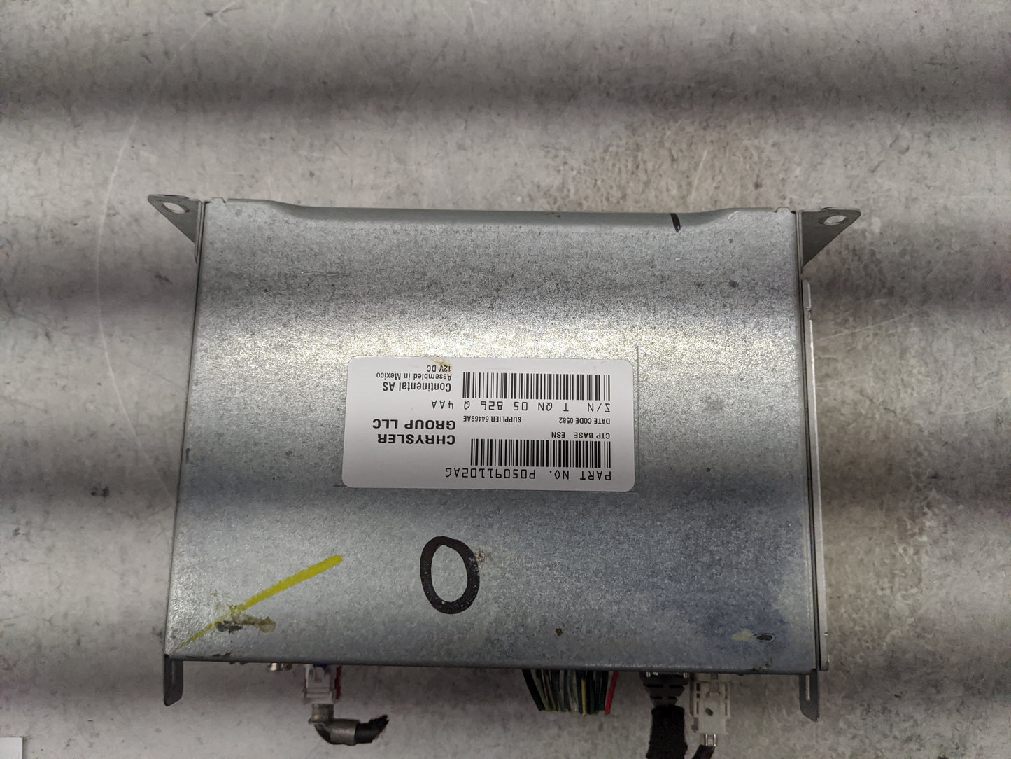 2012 Dodge Journey Radio AM FM Cd Player Receiver Replacement P/N:P05091102AG AGH20556Q4AA, A2C53389B200, AC53371130 Fits OE