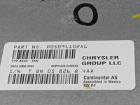 2012 Dodge Journey Radio AM FM Cd Player Receiver Replacement P/N:P05091102AG AGH20556Q4AA, A2C53389B200, AC53371130 Fits OE