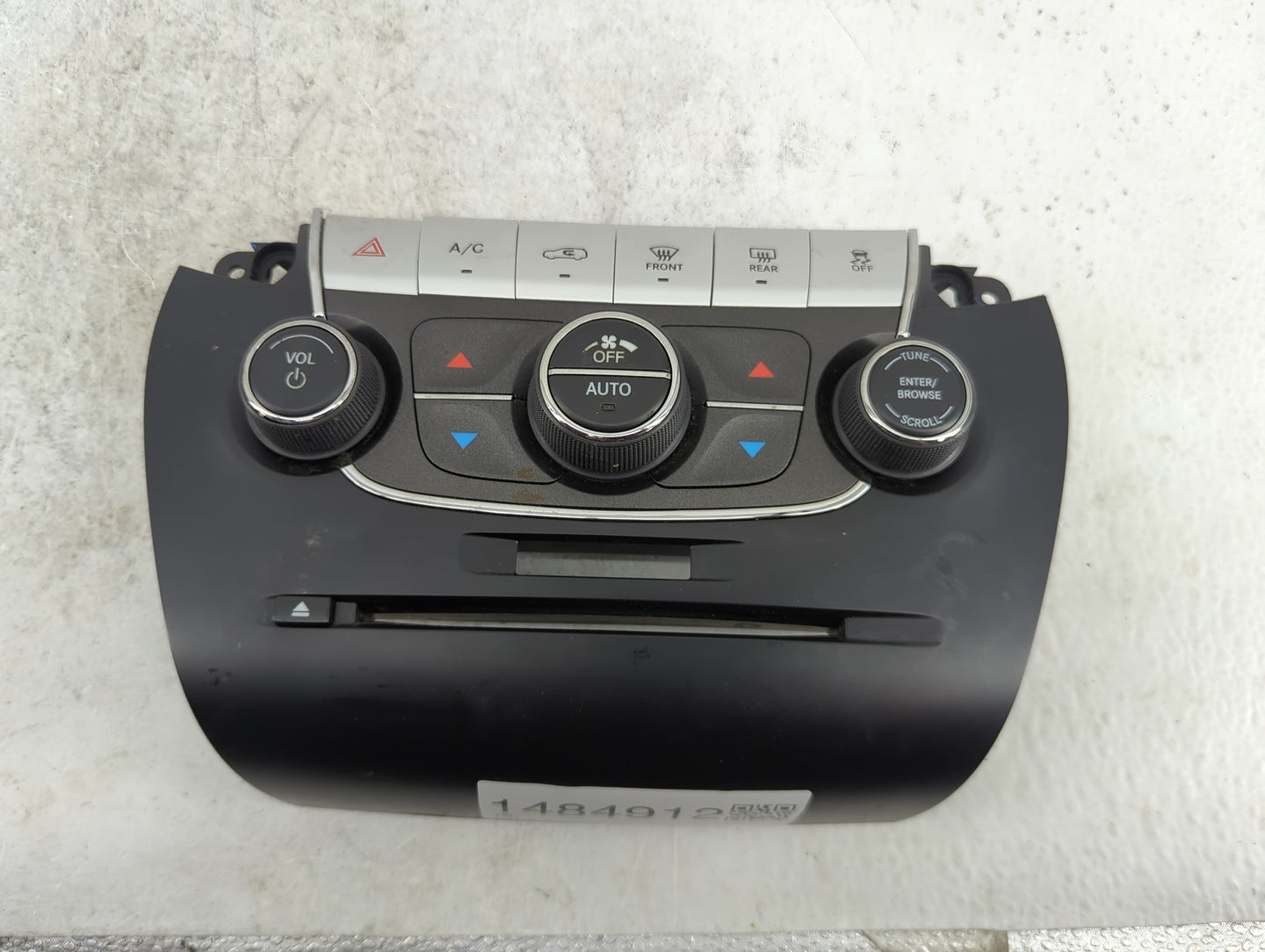 2012 Dodge Journey Climate Control Module Temperature AC/Heater Replacement P/N:1RK591X9AC Fits OEM Used Auto Parts - Oemuse