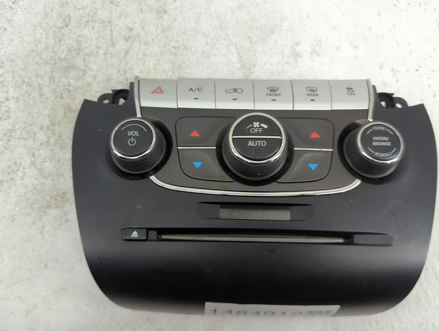 2012 Dodge Journey Climate Control Module Temperature AC/Heater Replacement P/N:1RK591X9AC Fits OEM Used Auto Parts - Oemuse