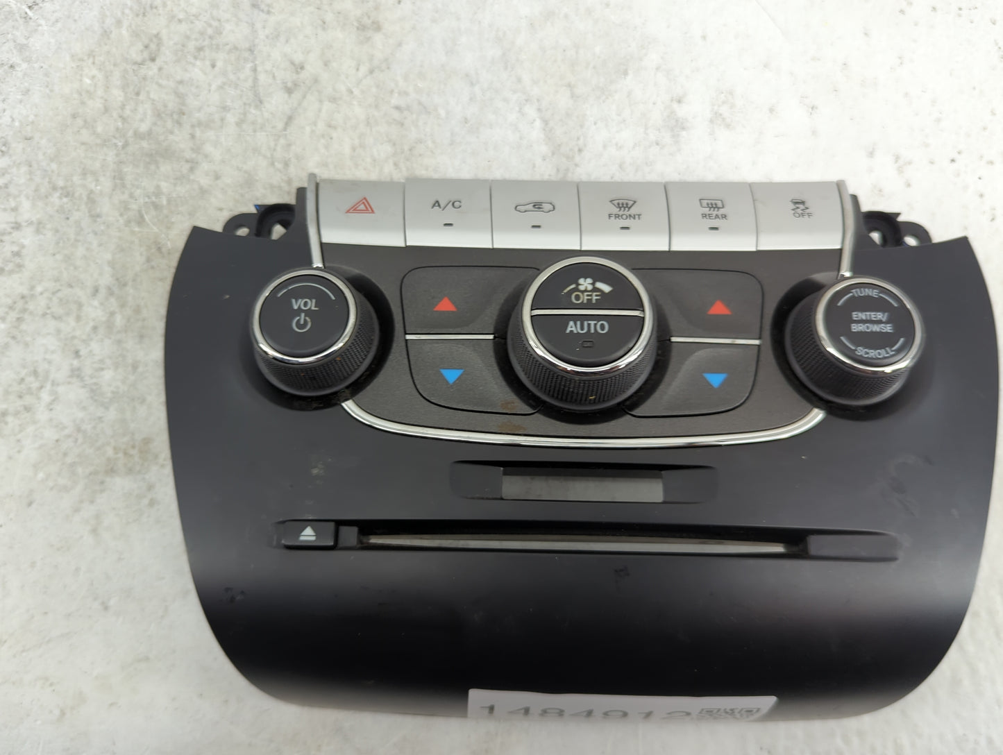 2012 Dodge Journey Climate Control Module Temperature AC/Heater Replacement P/N:1RK591X9AC Fits OEM Used Auto Parts - Oemuse