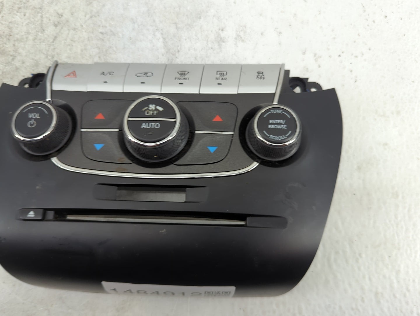 2012 Dodge Journey Climate Control Module Temperature AC/Heater Replacement P/N:1RK591X9AC Fits OEM Used Auto Parts - Oemuse