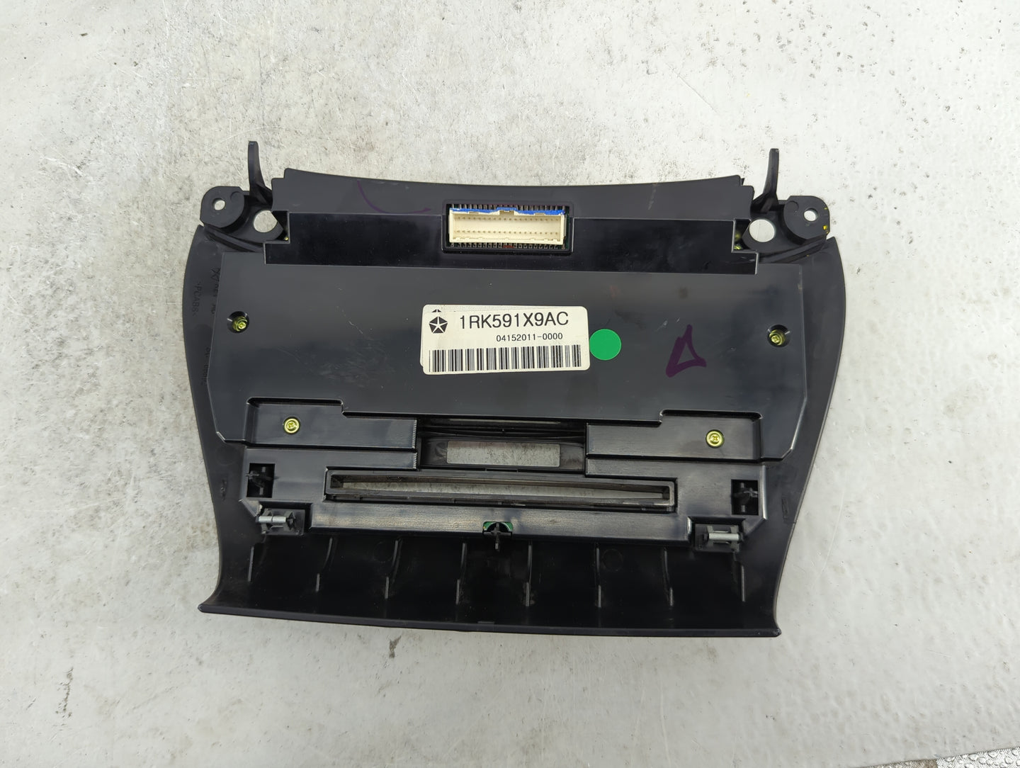 2012 Dodge Journey Climate Control Module Temperature AC/Heater Replacement P/N:1RK591X9AC Fits OEM Used Auto Parts - Oemuse