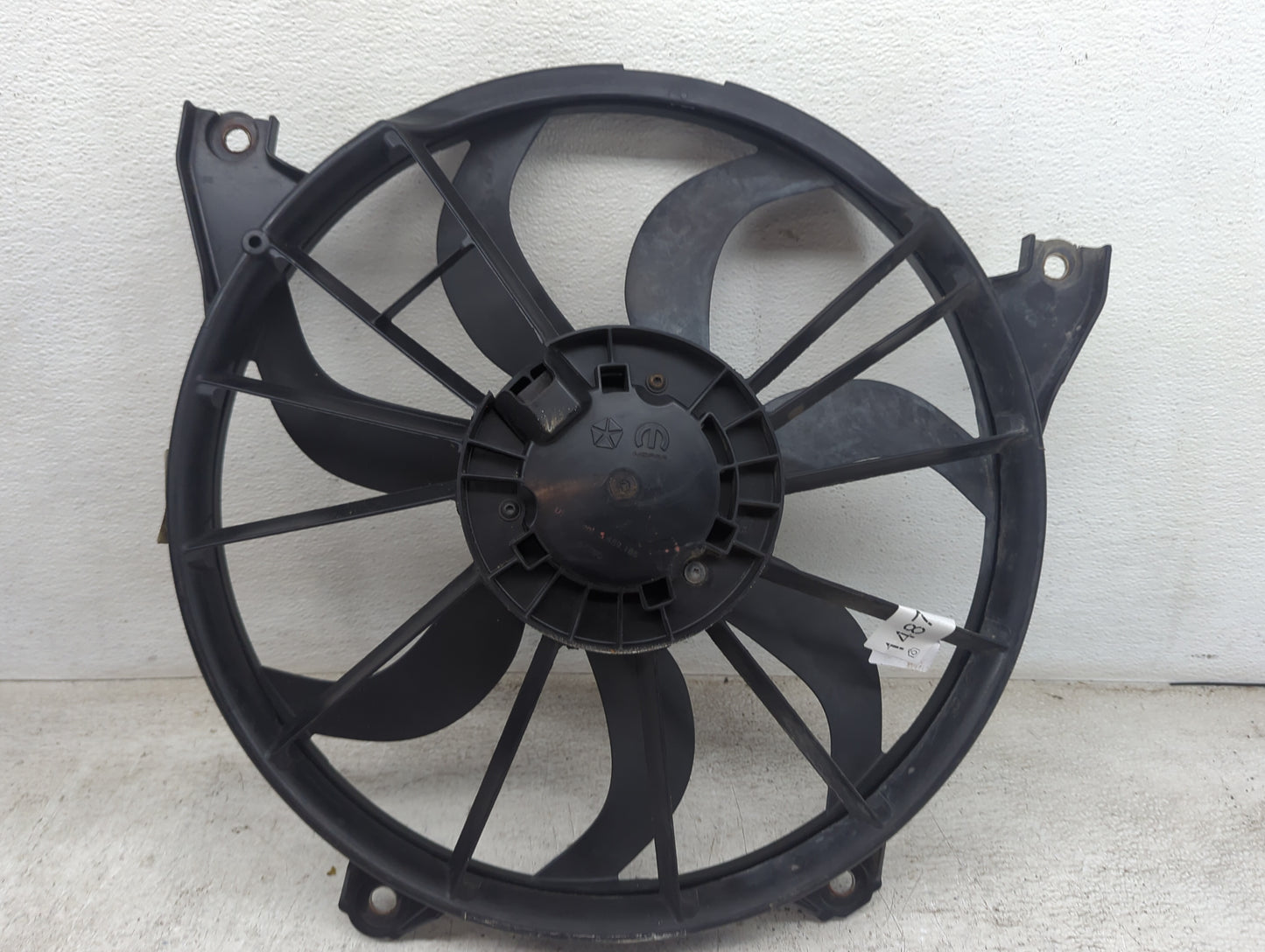 2009-2020 Dodge Journey Electric Radiator Cooling Fan Motor Assembly P/N:91790 Fits OEM Used Auto Parts - Oemusedautoparts1.