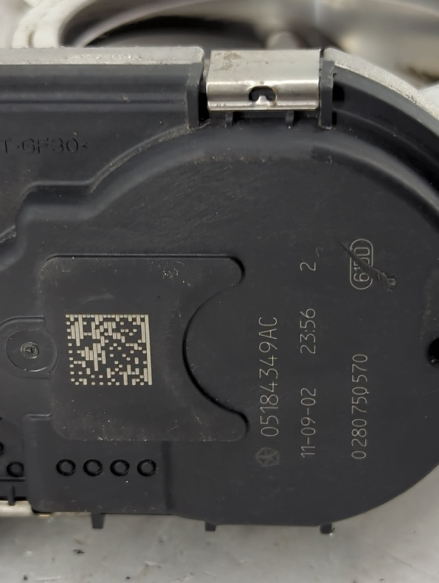 2011-2019 Dodge Journey Throttle Body P/N:05184349AC 0280750570 Fits OEM Used Auto Parts - Oemusedautoparts1.com