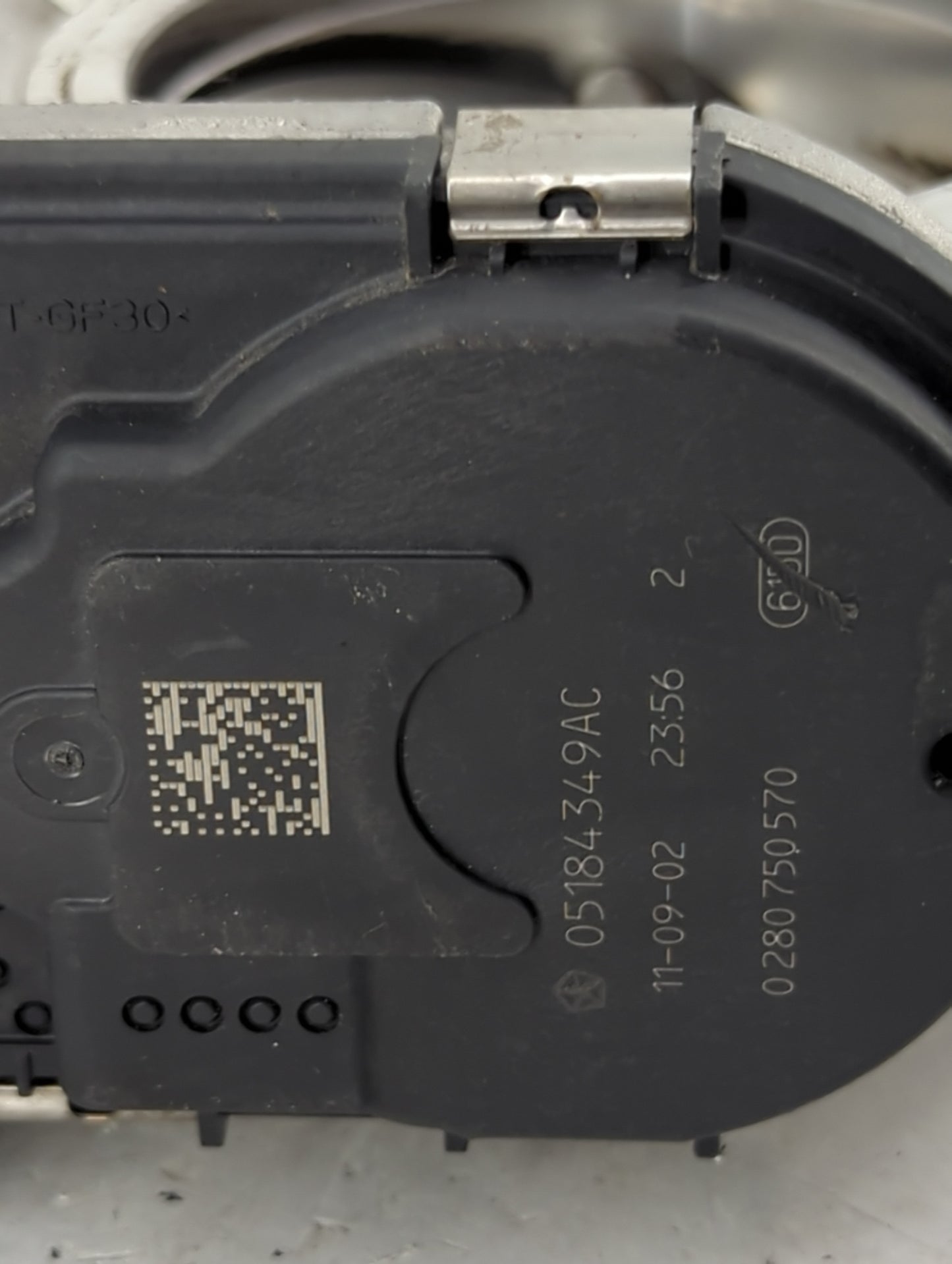 2011-2019 Dodge Journey Throttle Body P/N:05184349AC 0280750570 Fits OEM Used Auto Parts - Oemusedautoparts1.com