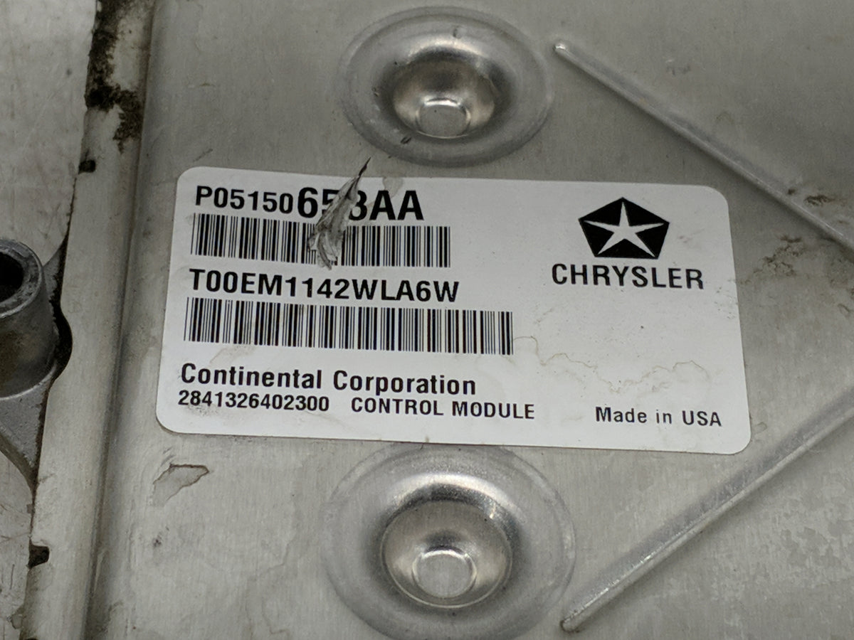 2011-2012 Dodge Journey PCM Engine Control Computer ECU ECM PCU OEM P/N:P05150653AA P68092679AE Fits Fits 2011 2012 OEM Used
