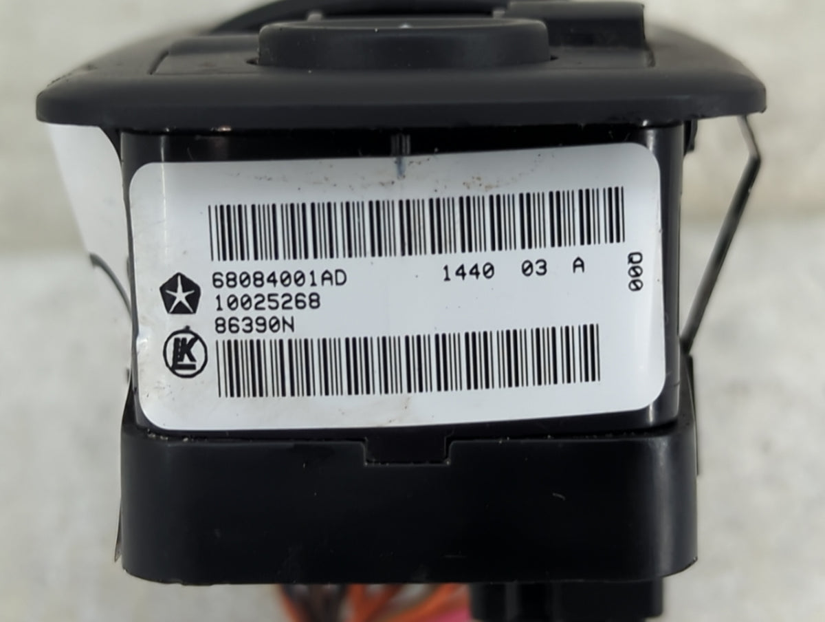 2011-2016 Dodge Journey Master Power Window Switch Replacement Driver Side Left P/N:68084001AD 10025268 Fits OEM Used Auto P