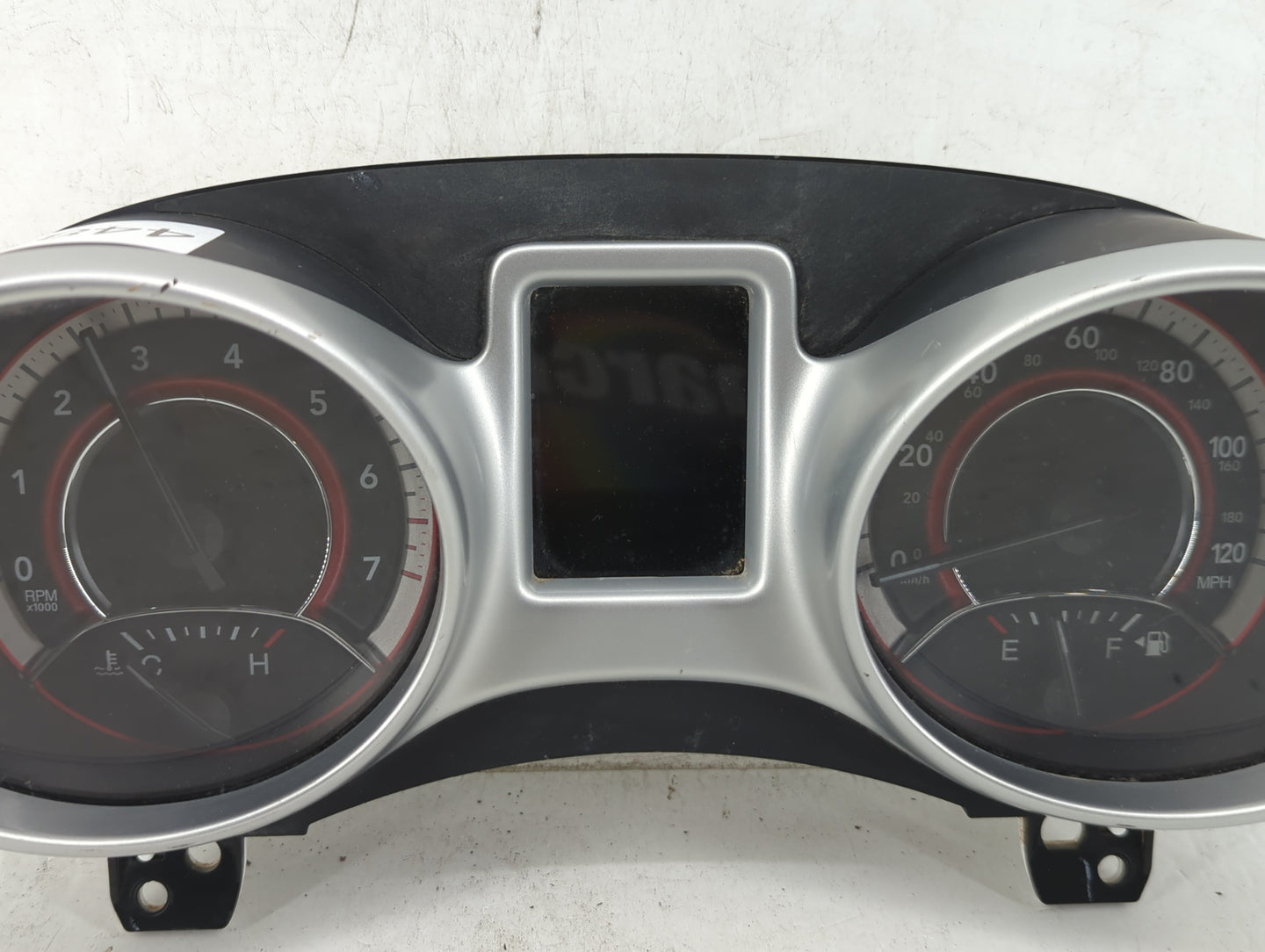 2012 Dodge Journey Instrument Cluster Speedometer Gauges P/N:56046749AF 56046749AC Fits OEM Used Auto Parts - Oemusedautopar