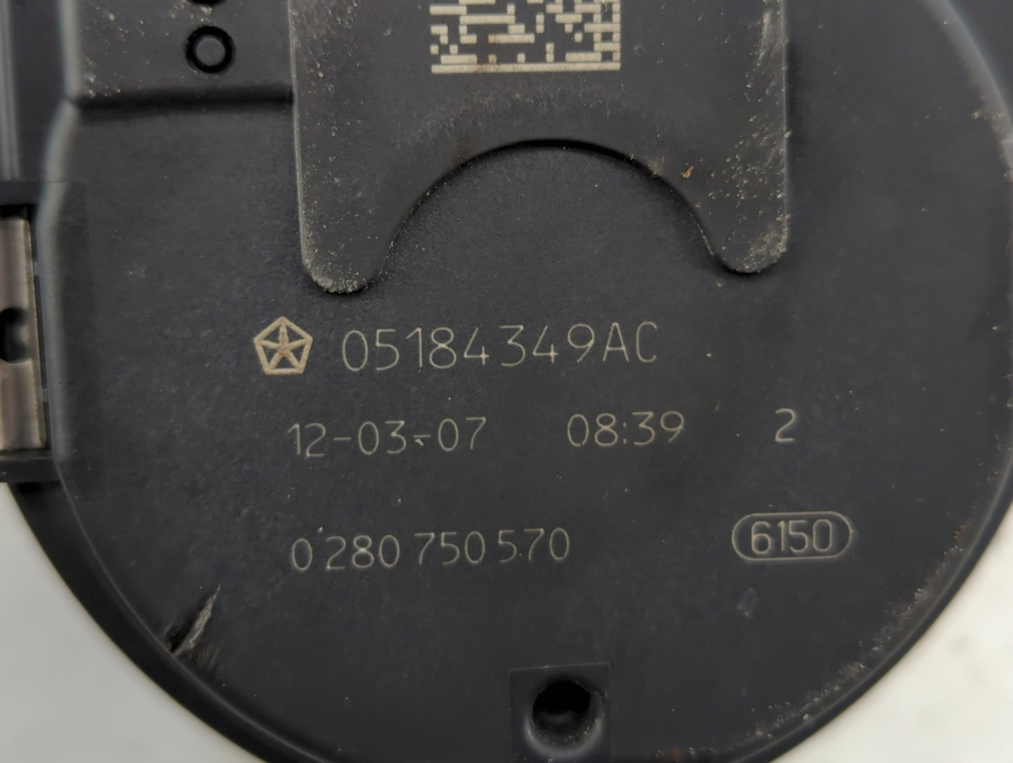 2011-2019 Dodge Journey Throttle Body P/N:05184349AF 05184349AE Fits OEM Used Auto Parts - Oemusedautoparts1.com