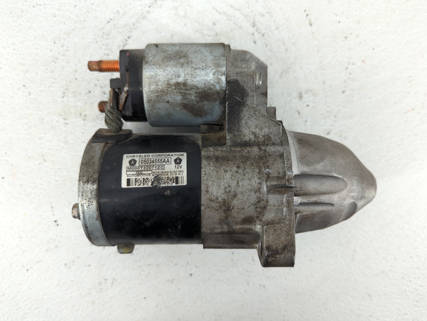 2009-2020 Dodge Journey Car Starter Motor Solenoid OEM P/N:M000T32071ZC 05034555AA Fits OEM Used Auto Parts - Oemusedautopar
