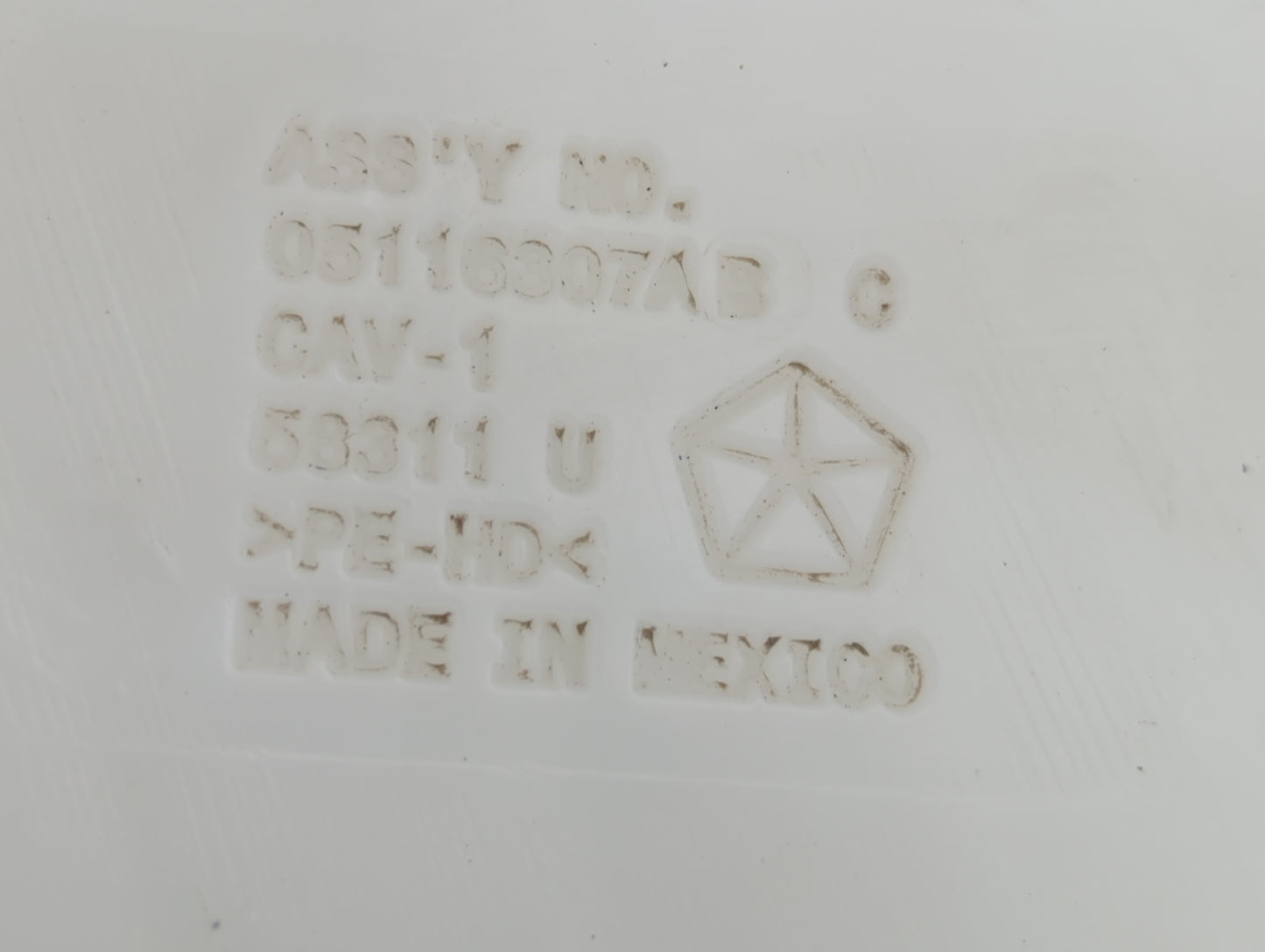 2012 Dodge Journey Windshield Washer Fluid Reservoir Bottle Oem - Oemusedautoparts1.com