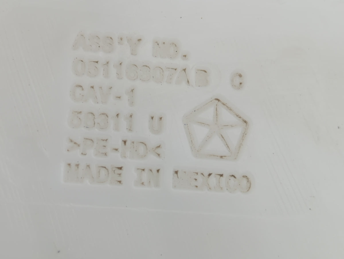 2012 Dodge Journey Windshield Washer Fluid Reservoir Bottle 591453 - Oemusedautoparts1.com
