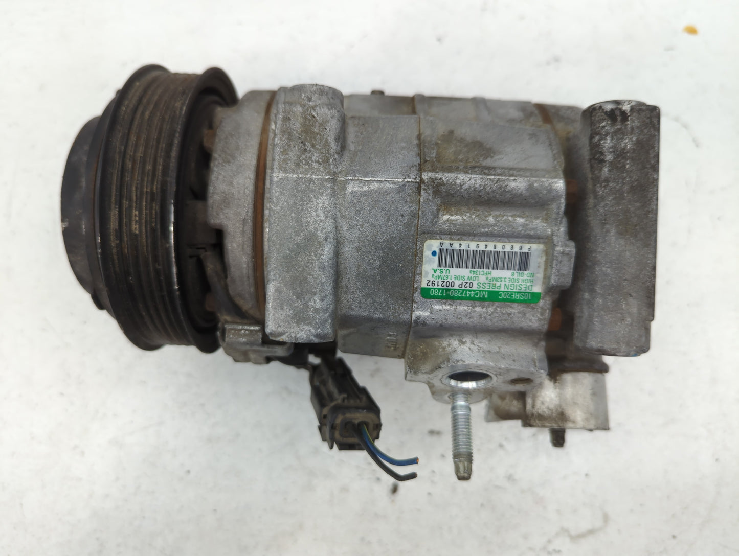 2011-2019 Dodge Journey Air Conditioning A/c Ac Compressor Oem - Oemusedautoparts1.com