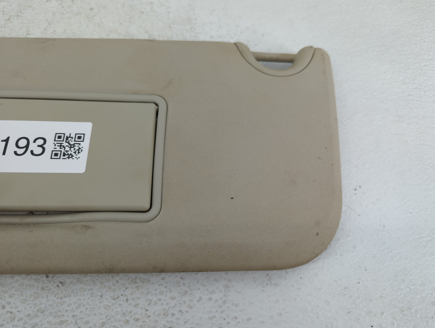 2012 Dodge Journey Sun Visor Shade Replacement Driver Left Mirror Fits OEM Used Auto Parts - Oemusedautoparts1.com