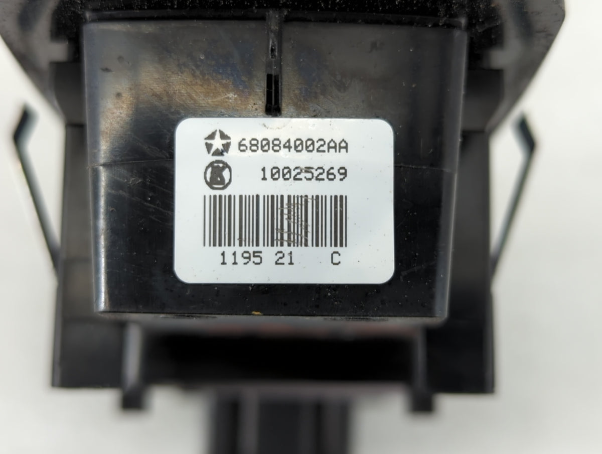 2011-2016 Dodge Journey Master Power Window Switch Replacement Driver Side Left P/N:68084002AA Fits OEM Used Auto Parts - Oe