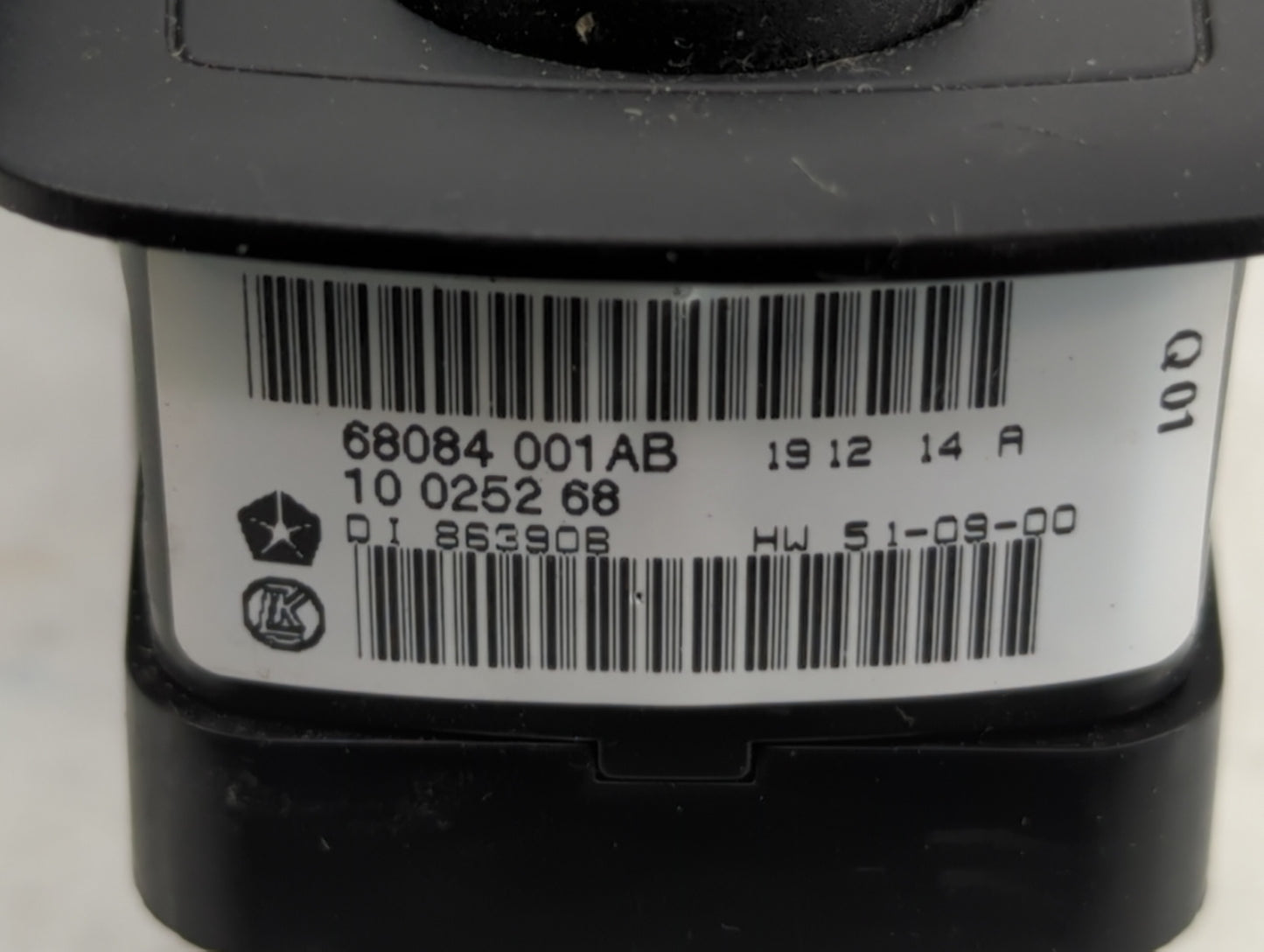 2012 Dodge Journey Master Power Window Switch Replacement Driver Side Left P/N:86390N 10025268, 68084001AD Fits OEM Used Aut