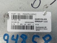 2012 Dodge Journey Am Fm Cd Player Radio Receiver - Oemusedautoparts1.com