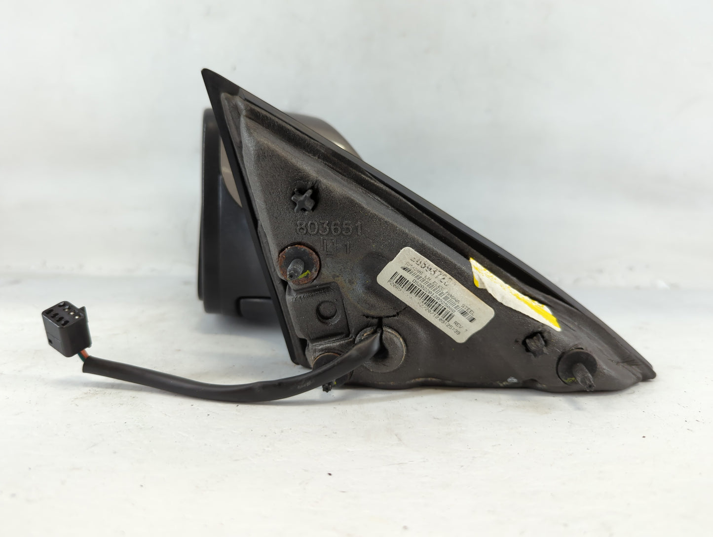 2012 Dodge Journey Driver Left Side View Manual Door Mirror Grey - Oemusedautoparts1.com