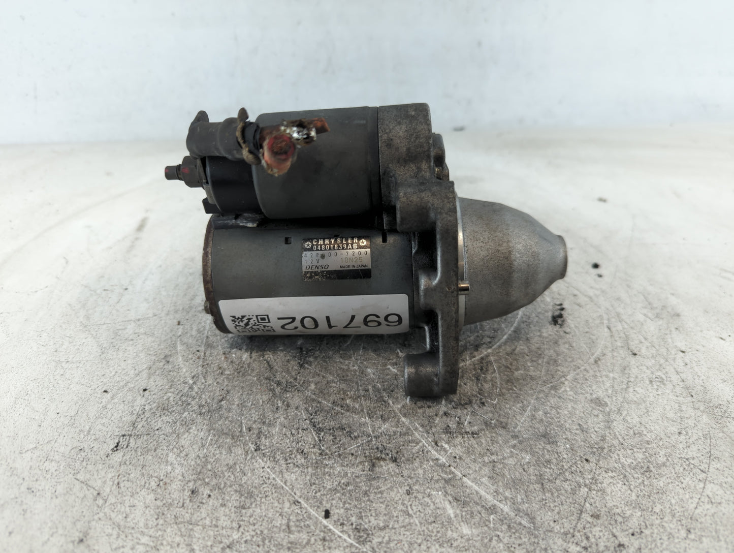 2011-2019 Dodge Journey Car Starter Motor Solenoid OEM P/N:28000-7200 04801839AB Fits OEM Used Auto Parts - Oemusedautoparts