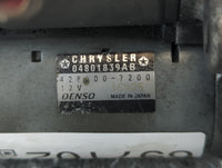 2011-2019 Dodge Journey Car Starter Motor Solenoid OEM P/N:28000-7200 04801839AB Fits OEM Used Auto Parts - Oemusedautoparts