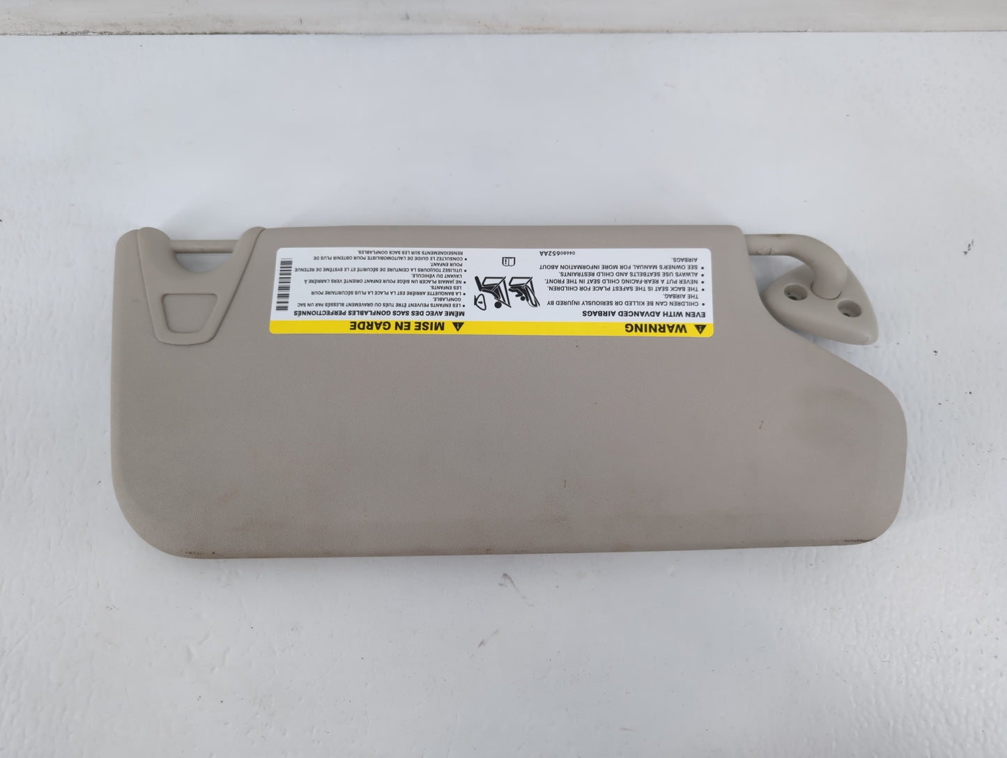2012 Dodge Journey Sun Visor Shade Replacement Driver Left Mirror Fits OEM Used Auto Parts - Oemusedautoparts1.com