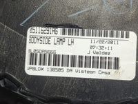 2012 Dodge Journey Tail Light Assembly Driver Left OEM P/N:05116291AG BL05DA5666, VP8LDX, 13B505 Fits OEM Used Auto Parts - 