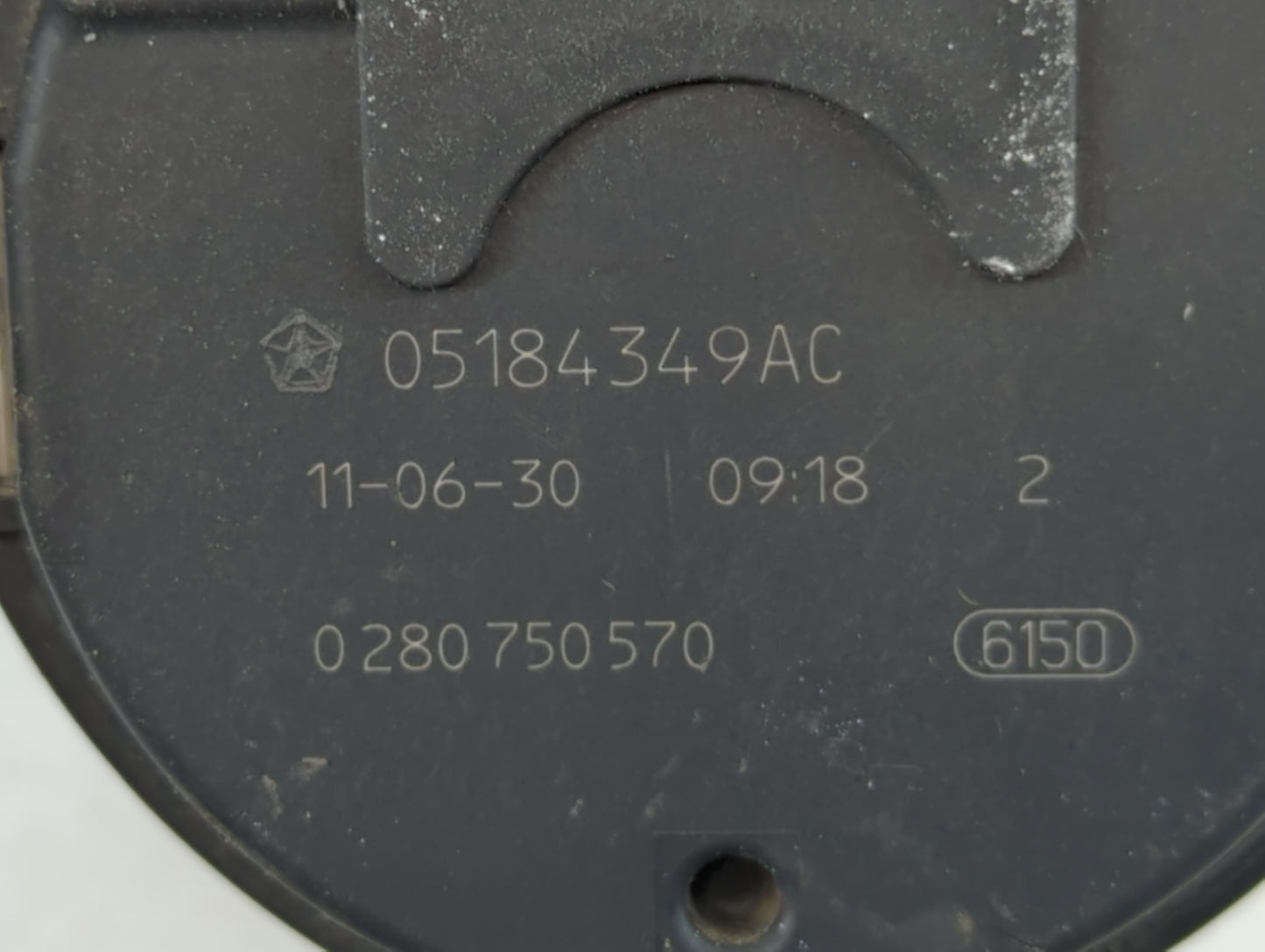 2011-2019 Dodge Journey Throttle Body P/N:0 280 750 570 05184349AC Fits OEM Used Auto Parts - Oemusedautoparts1.com