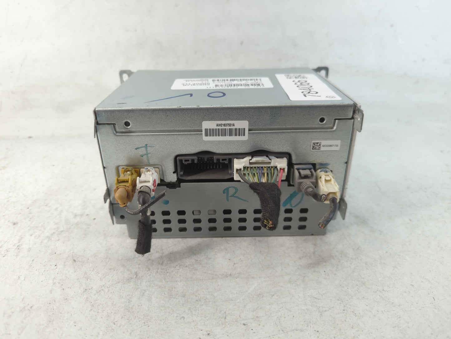 2012 Dodge Journey Radio AM FM Cd Player Receiver Replacement P/N:P05091101AI Fits OEM Used Auto Parts - Oemusedautoparts1.c