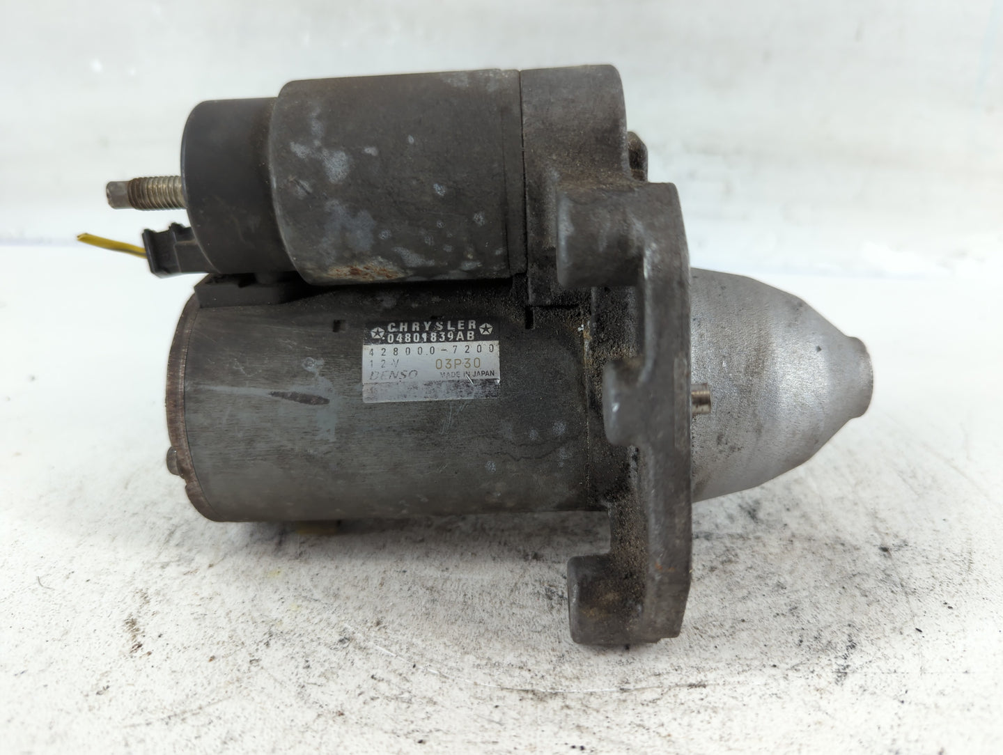 2011-2019 Dodge Journey Car Starter Motor Solenoid OEM P/N:428000-7200 04801839AB Fits OEM Used Auto Parts - Oemusedautopart