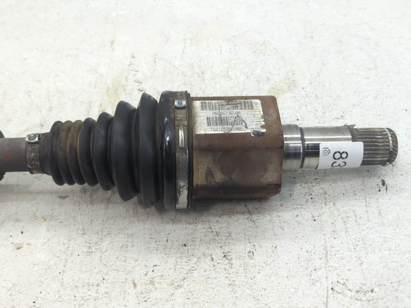 2009-2019 Dodge Journey Axle Shaft Front Driver Cv C/v - Oemusedautoparts1.com
