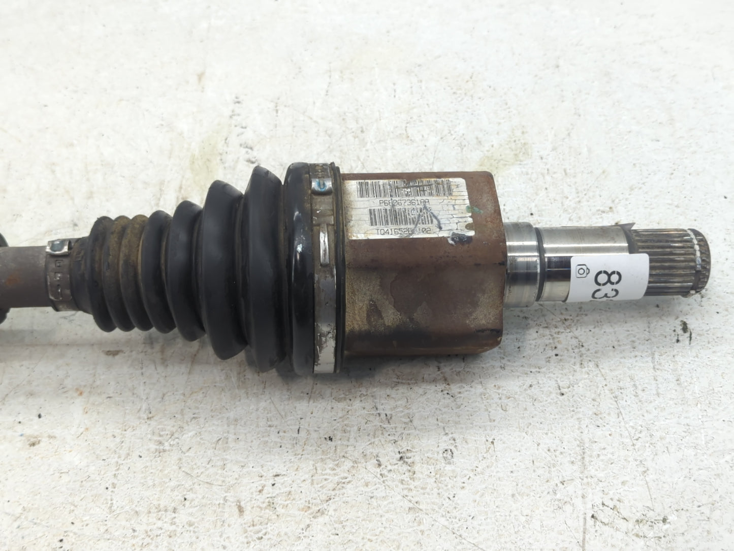 2009-2019 Dodge Journey Axle Shaft Front Driver Cv C/v - Oemusedautoparts1.com