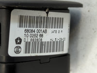 2012 Dodge Journey Master Power Window Switch Replacement Driver Side Left P/N:68084001AB Fits OEM Used Auto Parts - Oemused