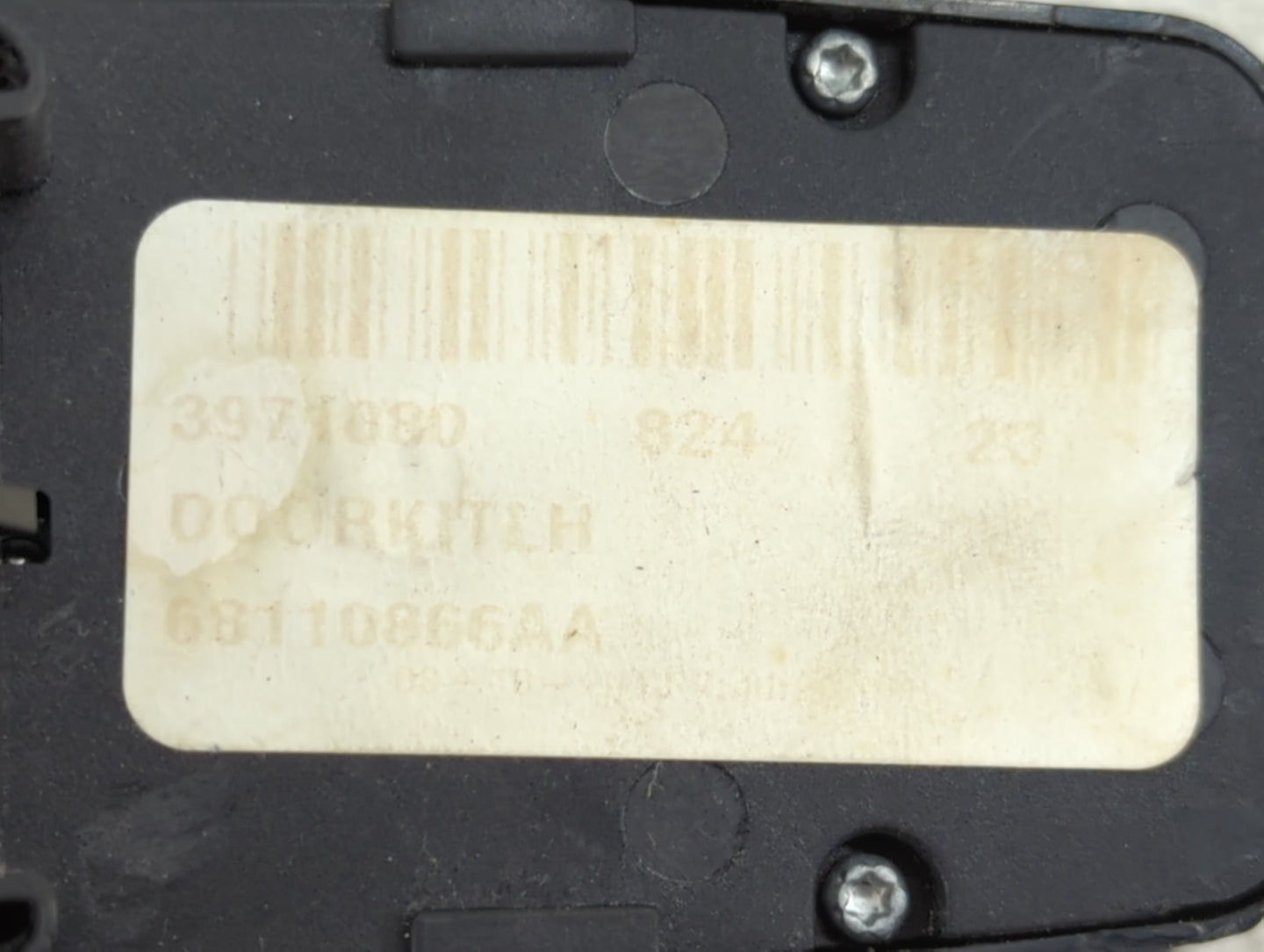 2012 Dodge Ram 1500 Master Power Window Switch Replacement Driver Side Left P/N:68110866AA Fits OEM Used Auto Parts - Oemuse