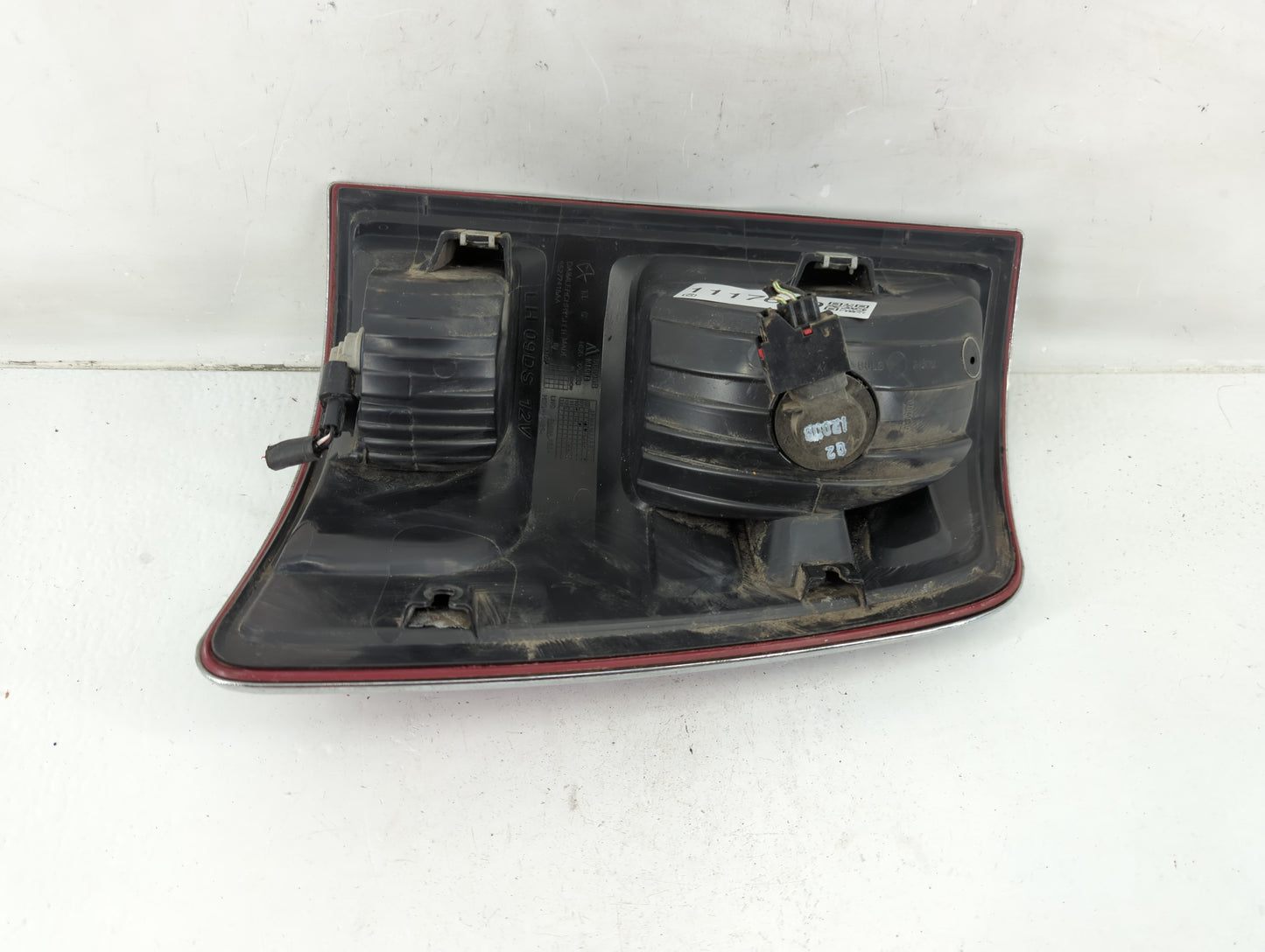 2012 Dodge Ram 1500 Tail Light Assembly Driver Left OEM P/N:55277415AA Fits OEM Used Auto Parts - Oemusedautoparts1.com