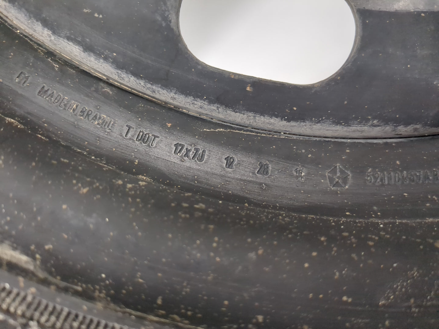 2012 Dodge Ram 1500 Spare Donut Tire Wheel Rim Oem - Oemusedautoparts1.com