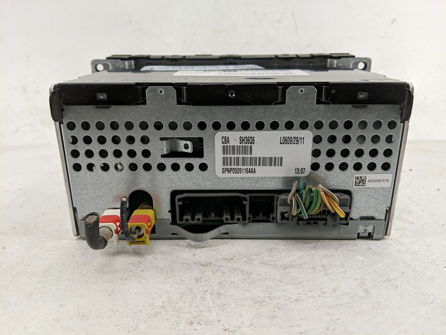 2012 Dodge Ram 1500 Radio AM FM Cd Player Receiver Replacement P/N:P05091164AA Fits Fits 2013 2014 OEM Used Auto Parts - Oem