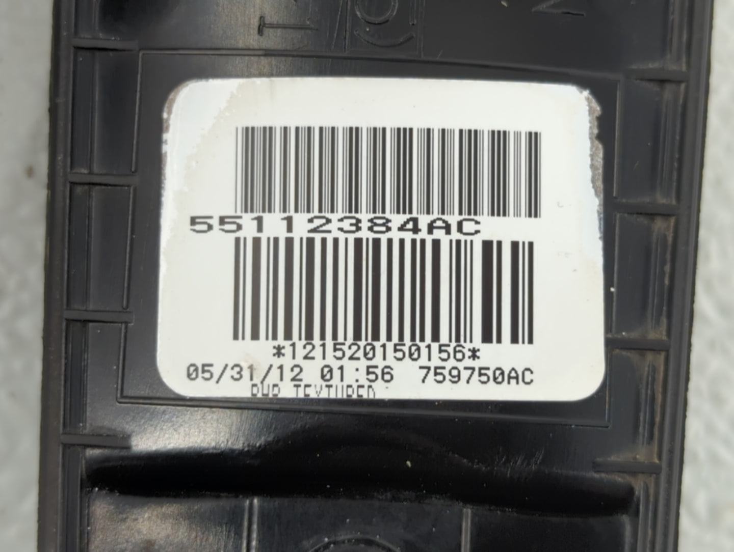 2012 Dodge Ram 1500 Passenger Rear Right Door Handle Exterior Assembly - Oemusedautoparts1.com