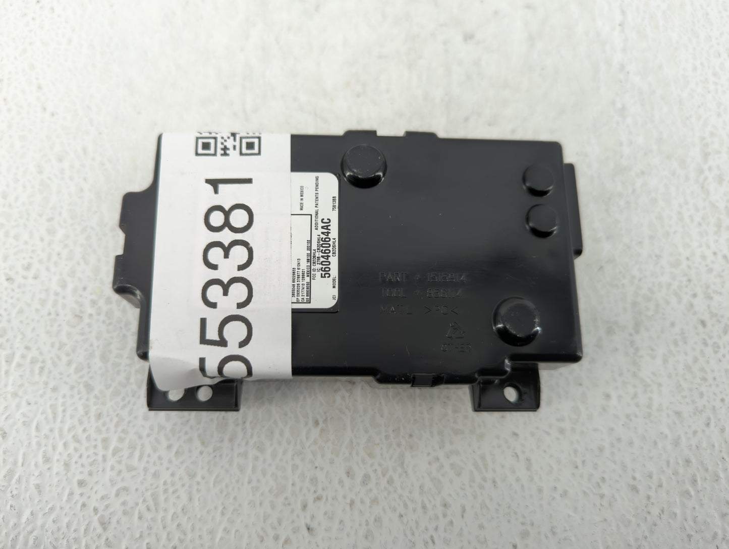 2012 Dodge Ram 1500 Overhead Roof Console - Oemusedautoparts1.com