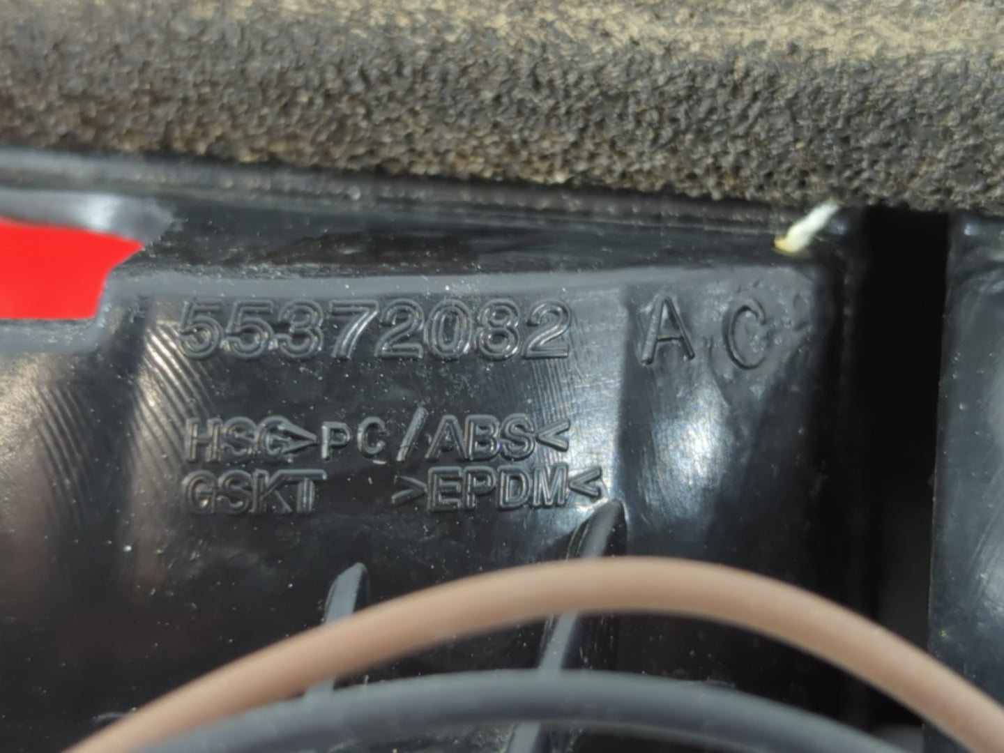 2012 Dodge Ram 1500 Tail Light Assembly Passenger Right OEM P/N:55372082 Fits OEM Used Auto Parts - Oemusedautoparts1.com