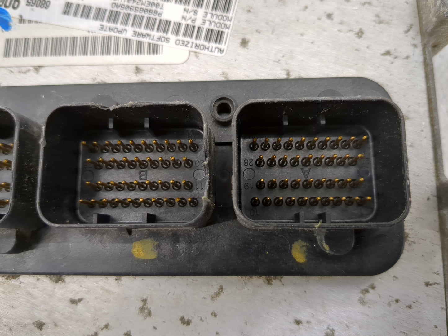 2012 Dodge Ram 3500 PCM Engine Control Computer ECU ECM PCU OEM P/N:P68065905AD T00EM2401VS8BU, 68065905AD Fits OEM Used Aut