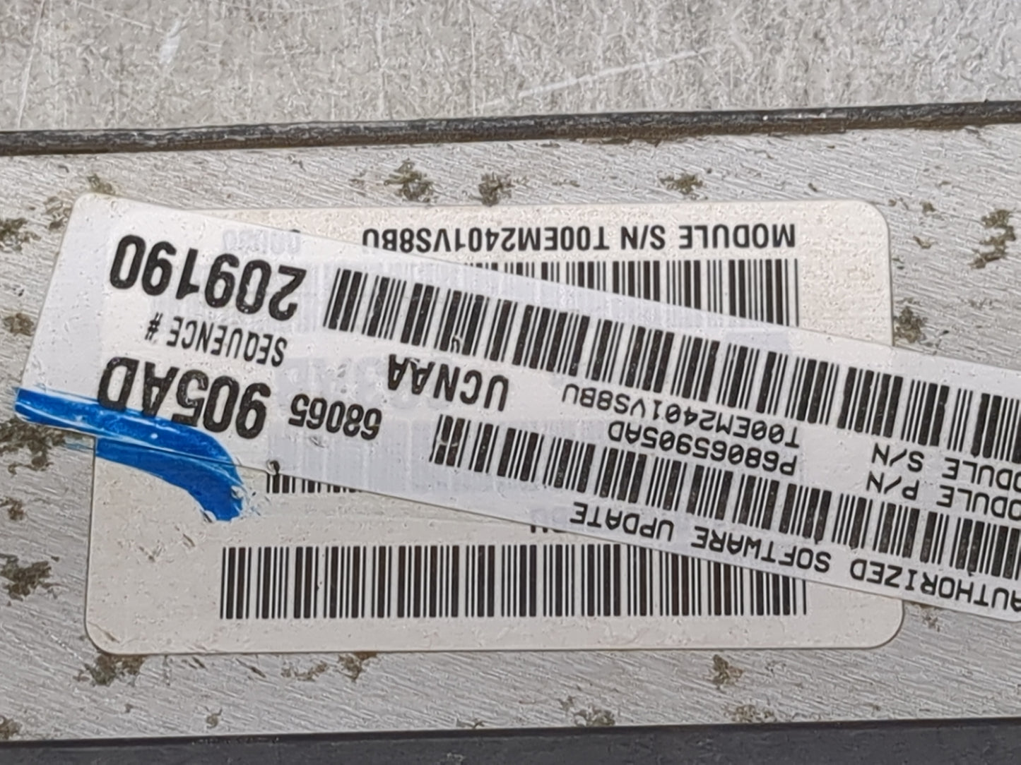 2012 Dodge Ram 3500 PCM Engine Control Computer ECU ECM PCU OEM P/N:P68065905AD T00EM2401VS8BU, 68065905AD Fits OEM Used Aut