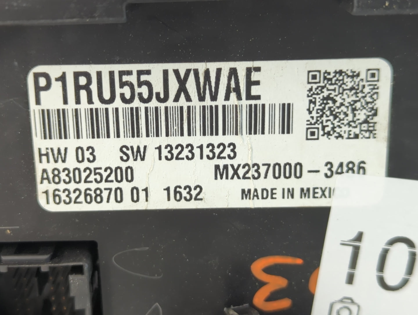 2012-2017 Fiat 500 Climate Control Module Temperature AC/Heater Replacement P/N:MX237000-3486 13231223 Fits OEM Used Auto Pa
