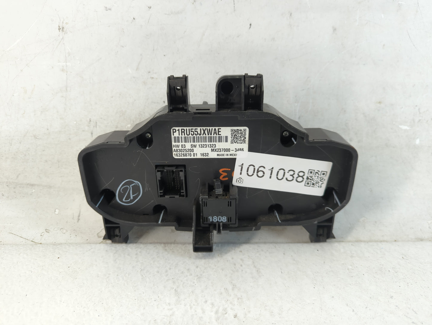 2012-2017 Fiat 500 Climate Control Module Temperature AC/Heater Replacement P/N:MX237000-3486 13231223 Fits OEM Used Auto Pa