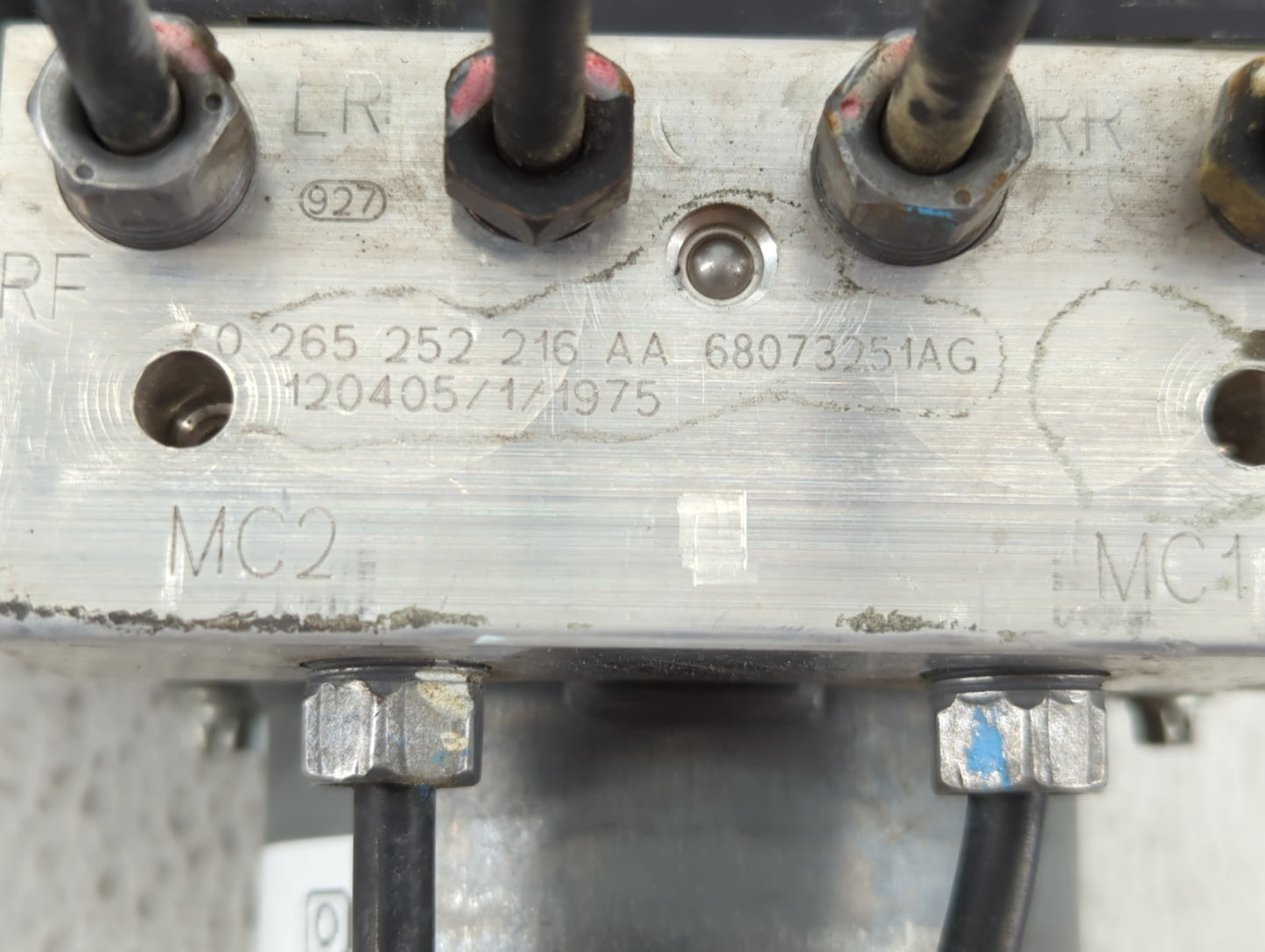 2012-2017 Fiat 500 ABS Pump Control Module Replacement P/N:68073251AG Fits Fits 2012 2013 2014 2015 2016 2017 OEM Used Auto 