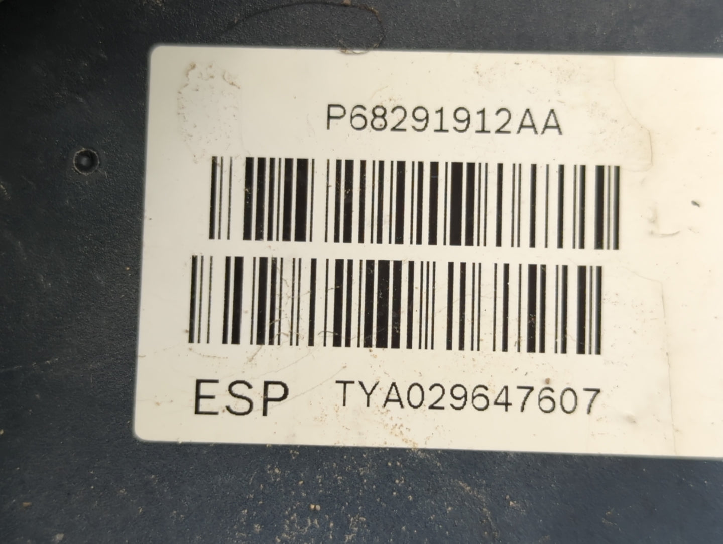 2012-2017 Fiat 500 ABS Pump Control Module Replacement P/N:P68291912AA Fits Fits 2012 2013 2014 2015 2016 2017 OEM Used Auto