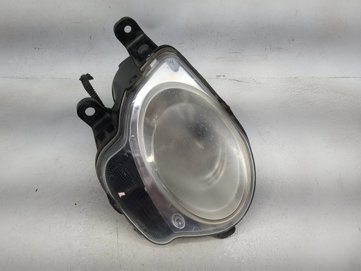 2012 Fiat 500 Passenger Right Oem Front Light Lamp Black - Oemusedautoparts1.com